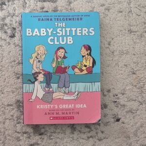 Scholastic The Baby-Sitters Club Graphic Novel - Pink and Blue Cover